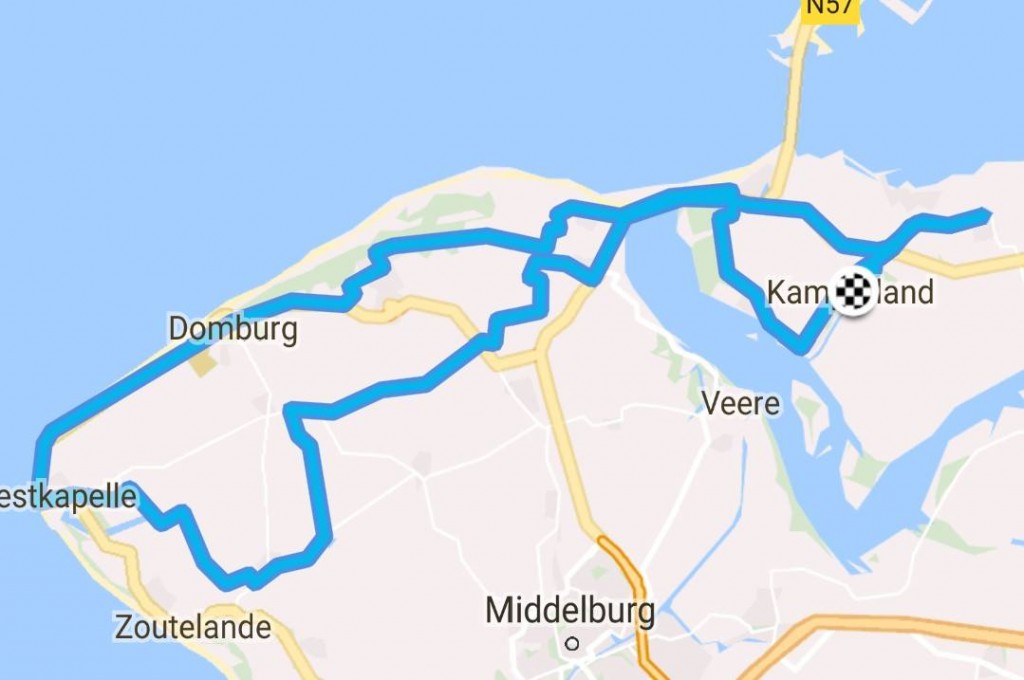 Donderdag 03-08-2017 64 km 32,3 gem.