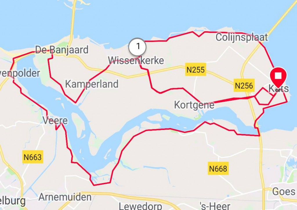 Dinsdag 04-09-2018 62 km 29,3 gem.