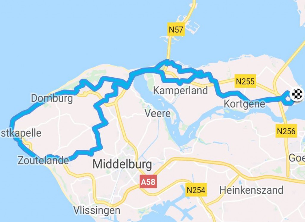 Dinsdag 19-06-2018 62 km 28,5 gem.